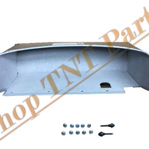 1963-1964 Pontiac Bonneville Glove Box With Gray Felt Liner