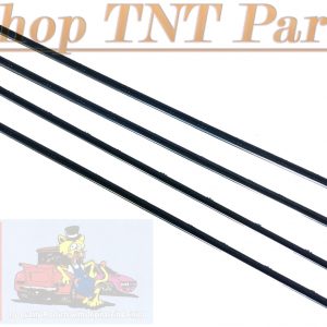 1970-1972 Dodge Demon 4 Pc Window Felt Set Cat Whiskers