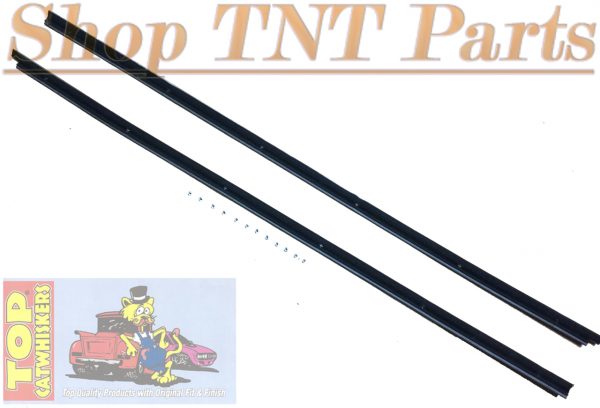 New Reproduction 1973-1976 Dodge Dart Sport Window Felt Set OUTERS ONLY