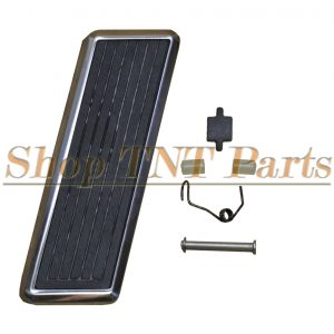 New Show Quality 1967-1968 Plymouth Valiant Accelerator Pedal With Polished Stainless Bezel & Installation Hardware