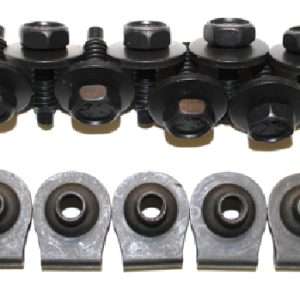 1970-1971 Plymouth Cuda And Barracuda Front Valance Bolt Kit 16 Piece Set