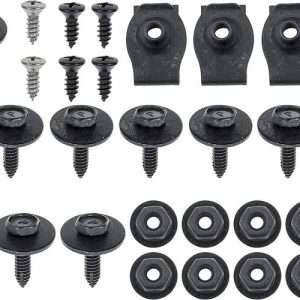 1966 Plymouth Valiant Grille Hardware Kit 31 Piece Set