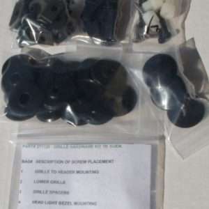 1970 Plymouth Cuda And Barracuda Grille Mounting Hardware Kit 53 Piece Set