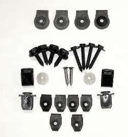 1972-1974 Plymouth Cuda And Barracuda Grille Mounting Hardware Kit 48 Piece Set