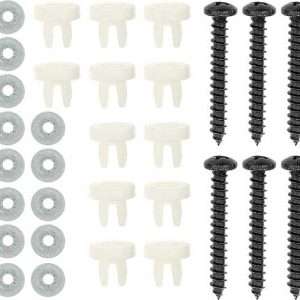 1971-1972 Dodge Charger Without Hide Away Headlight Grille Hardware Kit 58 Piece Set