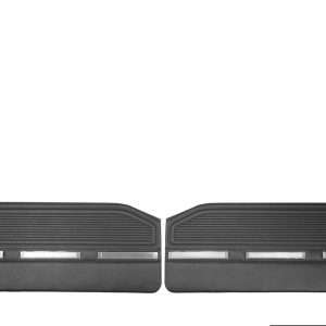 1964-1965 Plymouth Barracuda Bison Grain Front Door Panels Choose Color