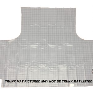 1968-1969 Ford Torino And Fairlane Vinyl Trunk Mat With Fleece Backing