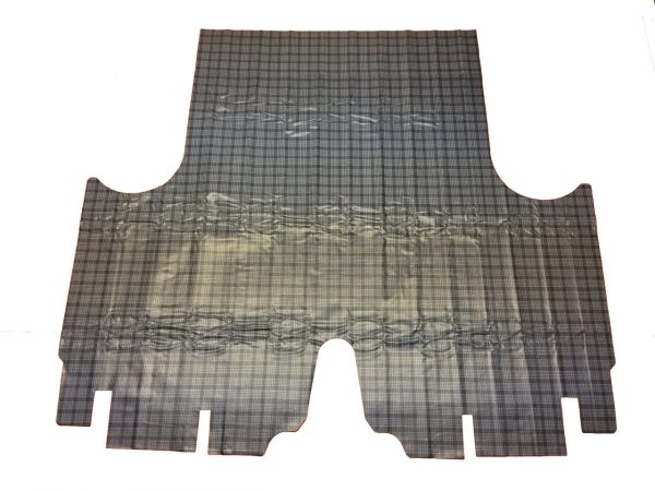 1965 Dodge Coronet Vinyl Trunk Mat With Fleece Backing