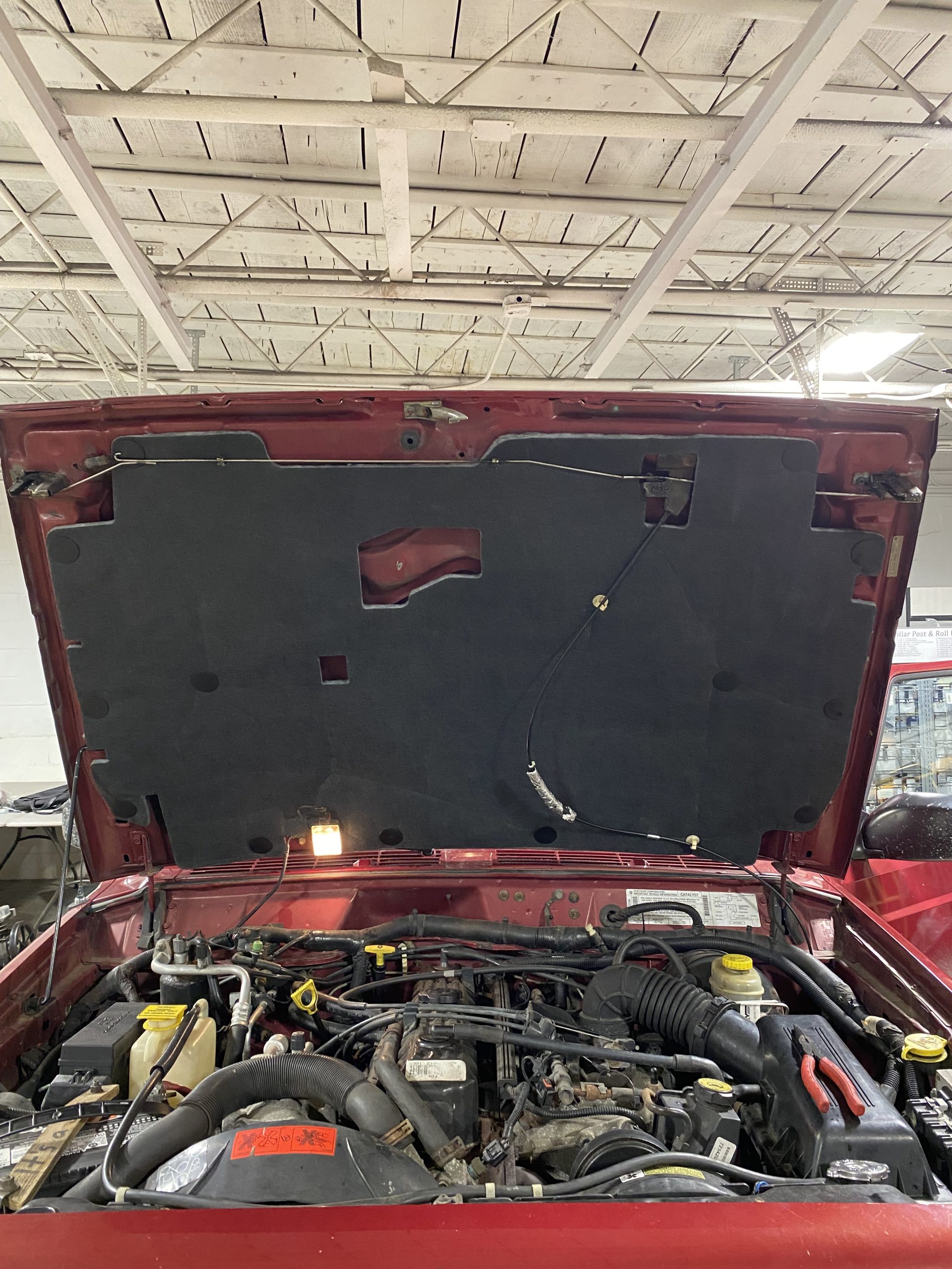 How To Install Hood Insulation Pad Jeep Cherokee