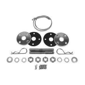 1969-1974 Mopar Licensed 23" Stainless Steel Hood Pin Kit