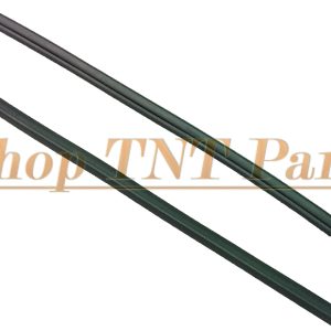 New 1970 Plymouth Superbird Quarter Window Roll-up Seals With Flocked Channels