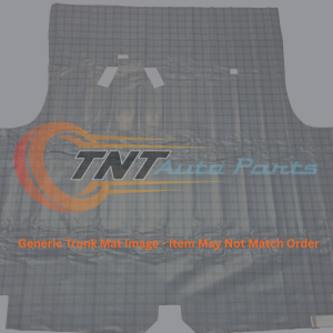 1958 Pontiac Bonneville Coupe And Convertible 3 Piece Rubber Trunk Mat